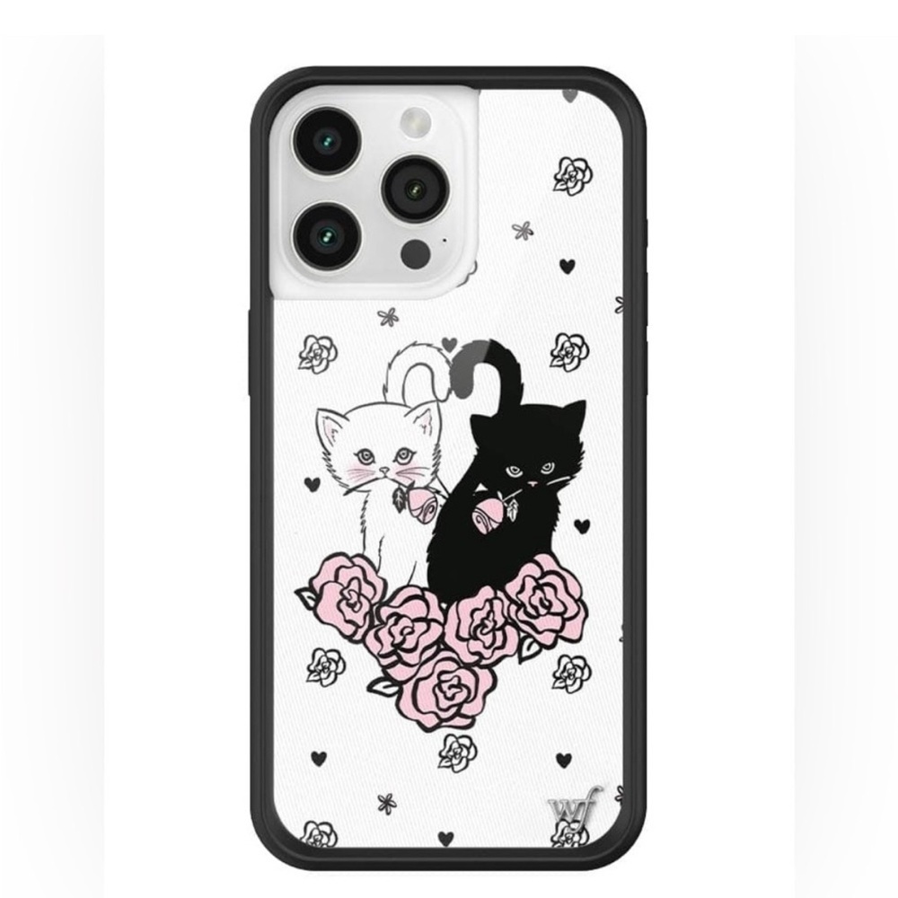 Wildflower Kittens iPhone 14 pro case